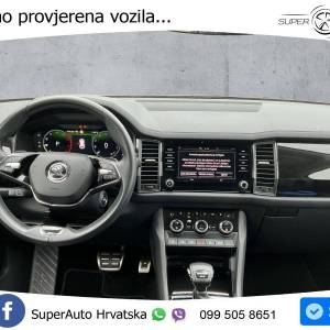 Škoda Kodiaq 2.0 TDI 4x4 DSG L&K 200 KS, ACC+360+LED+GR SJED+VIRT+NAVI+ASIST
