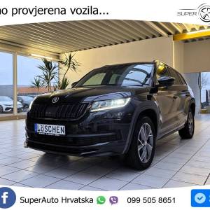 Škoda Kodiaq 2.0 TDI 4x4 DSG SportLine 200 KS, ACC+360+LED+4xGR SJED+VIRT+ASIST