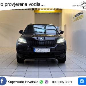 Škoda Kodiaq 2.0 TDI 4x4 DSG SportLine 200 KS, ACC+360+LED+4xGR SJED+VIRT+ASIST