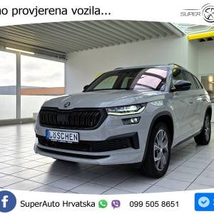 Škoda Kodiaq 2.0 TDI 4x4 DSG SportLine 200 KS, ACC+KAM+LED+4xGR SJED+VIRT+ASIST
