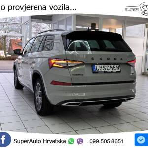 Škoda Kodiaq 2.0 TDI 4x4 DSG SportLine 200 KS, ACC+KAM+LED+4xGR SJED+VIRT+ASIST