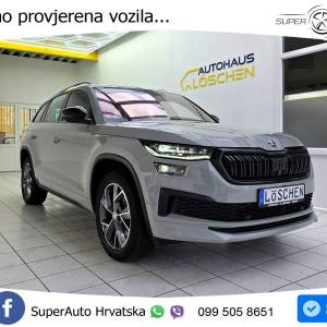 Škoda Kodiaq 2.0 TDI 4x4 DSG SportLine 200 KS, ACC+KAM+LED+4xGR SJED+VIRT+ASIST