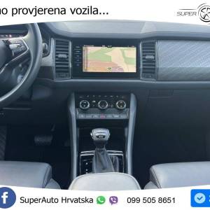 Škoda Kodiaq 2.0 TSI 4x4 DSG Style 190 KS, ACC+KAM+LED+GR SJED+VIRT+NAVI+ASIST
