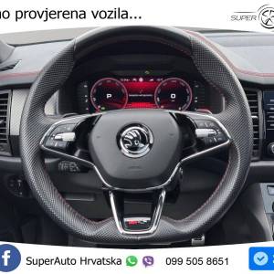 Škoda Kodiaq 2.0 TSI 4x4 DSG RS 245 KS, 7-SJED+ACC+360+GR SJED+PANO+VIRT+ASIST