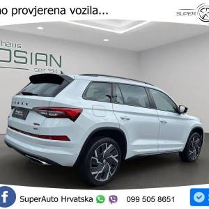 Škoda Kodiaq 2.0 TSI 4x4 DSG RS 245 KS, 7-SJED+ACC+360+GR SJED+PANO+VIRT+ASIST