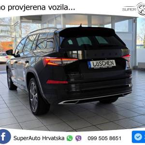 Škoda Kodiaq 2.0 TSI 4x4 DSG SportLine 190 KS, ACC+KAM+LED+4xGR SJED+VIRT+ASIST
