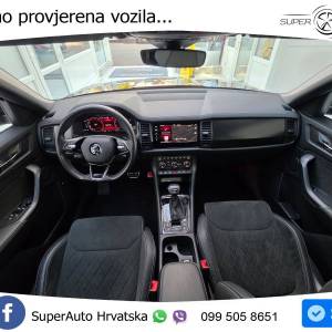 Škoda Kodiaq 2.0 TSI 4x4 DSG SportLine 190 KS, ACC+KAM+LED+4xGR SJED+VIRT+ASIST