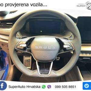 Škoda Octavia 1.5 TSI DSG Sportline 150 KS, ACC+KAM+GR SJED+VIRT+LANE