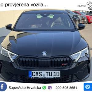 Škoda Octavia 2.0 TSI DSG RS 265 KS, ACC+KAM+KEY+GR SJED+VIRT+LANE