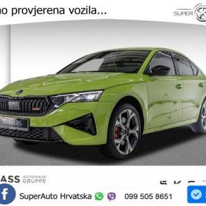 Škoda Octavia 2.0 TSI DSG RS 265 KS, ACC+KAM+KEY+GR SJED+LED+VIRT
