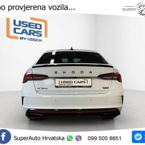 Škoda Octavia 2.0 TSI DSG RS 265 KS, KAM+KEY+GR SJED+VIRT+LANE
