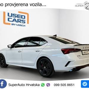 Škoda Octavia 2.0 TSI DSG RS 265 KS, KAM+KEY+GR SJED+VIRT+LANE