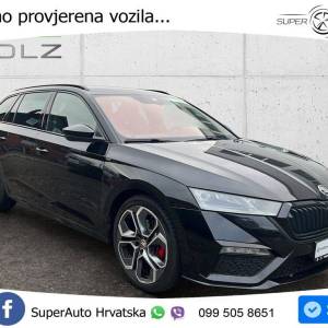 Škoda Octavia Combi 2.0 TDI DSG RS Plus 200 KS, ACC+KAM+4xGR SJED+HEAD+ASIST
