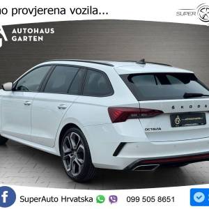 Škoda Octavia Combi 2.0 TDI DSG RS 200 KS, KAM+LED+4xGR SJED+PANO+HEAD
