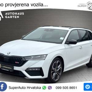 Škoda Octavia Combi 2.0 TDI DSG RS 200 KS, KAM+LED+4xGR SJED+PANO+HEAD