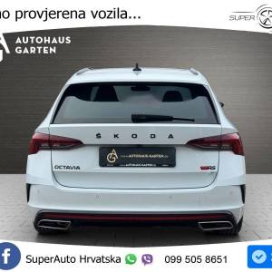 Škoda Octavia Combi 2.0 TDI DSG RS 200 KS, KAM+LED+4xGR SJED+PANO+HEAD