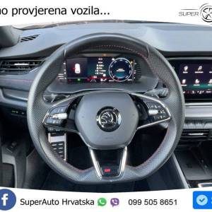 Škoda Octavia Combi 2.0 TSI DSG RS Plus 245 KS, ACC+KAM+4xGR SJED+HEAD+ASIST