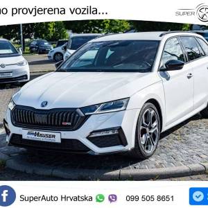Škoda Octavia Combi 2.0 TSI DSG RS 245 KS, LED+GR SJED+VIRT+ASIST