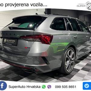 Škoda Octavia Combi 2.0 TSI DSG RS Plus 245 KS, ACC+KAM+GR SJED+PANO+MASAŽA