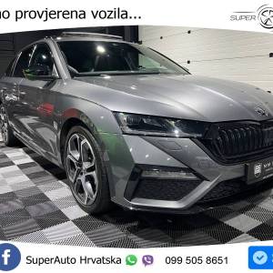Škoda Octavia Combi 2.0 TSI DSG RS Plus 245 KS, ACC+KAM+GR SJED+PANO+MASAŽA