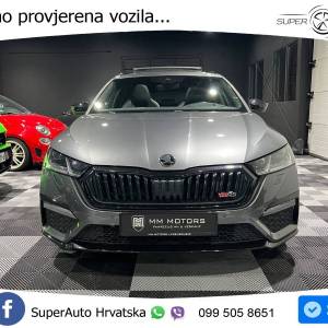Škoda Octavia Combi 2.0 TSI DSG RS Plus 245 KS, ACC+KAM+GR SJED+PANO+MASAŽA