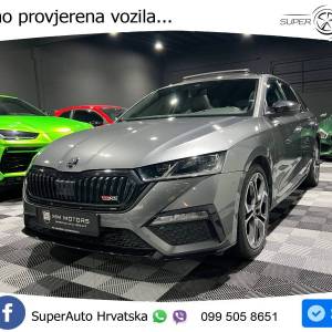 Škoda Octavia Combi 2.0 TSI DSG RS Plus 245 KS, ACC+KAM+GR SJED+PANO+MASAŽA