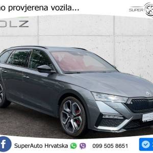 Škoda Octavia Combi 2.0 TSI DSG RS Plus 245 KS, ACC+LED+4xGR SJED+PANO+HEAD