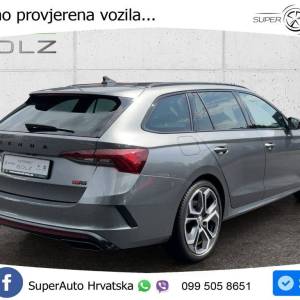 Škoda Octavia Combi 2.0 TSI DSG RS Plus 245 KS, ACC+LED+4xGR SJED+PANO+HEAD