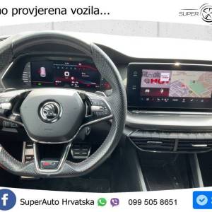 Škoda Octavia Combi 2.0 TSI DSG RS Plus 245 KS, ACC+LED+4xGR SJED+PANO+HEAD