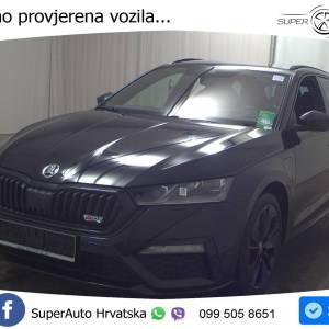 Škoda Octavia Kombi RS iV 1.4 TSI DSG 245 KS, LED+ACC+VIRT+GR SJED+HEAD+PARK