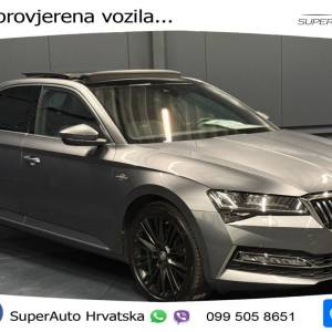 Škoda Superb 2.0 TDI 4x4 DSG L&K 200 KS, ACC+360+LED+4xGR SJED+PANO+MASAŽA