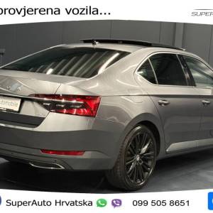 Škoda Superb 2.0 TDI 4x4 DSG L&K 200 KS, ACC+360+LED+4xGR SJED+PANO+MASAŽA