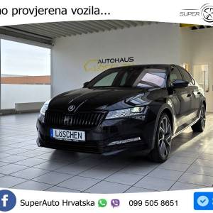 Škoda Superb 2.0 TDI DSG SportLine 200 KS, ACC+KAM+LED+4xGR SJED+VIRT+NAVI+ASIST