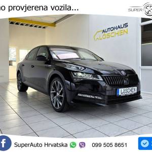 Škoda Superb 2.0 TDI DSG SportLine 200 KS, ACC+KAM+LED+4xGR SJED+VIRT+NAVI+ASIST