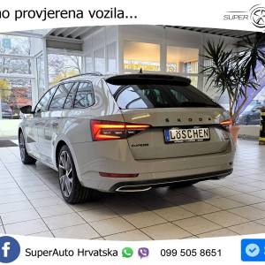 Škoda Superb Combi 2.0 TDI 4x4 DSG SportLine 200 KS, LED+4xGR SJED+PANO+VIRT