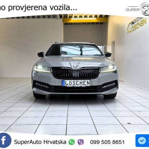 Škoda Superb Combi 2.0 TDI 4x4 DSG SportLine 200 KS, LED+4xGR SJED+PANO+VIRT