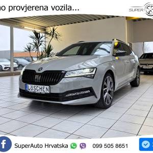 Škoda Superb Combi 2.0 TDI 4x4 DSG SportLine 200 KS, LED+4xGR SJED+PANO+VIRT