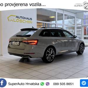 Škoda Superb Combi 2.0 TDI 4x4 DSG SportLine 200 KS, LED+4xGR SJED+PANO+VIRT