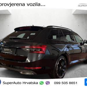 Škoda Superb Combi 2.0 TDI 4x4 DSG SportLine 200 KS, ACC+KAM+GR SJED+ASIST