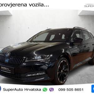Škoda Superb Combi 2.0 TDI 4x4 DSG SportLine 200 KS, ACC+KAM+GR SJED+ASIST
