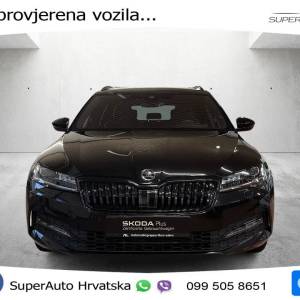 Škoda Superb Combi 2.0 TDI 4x4 DSG SportLine 200 KS, ACC+KAM+GR SJED+ASIST