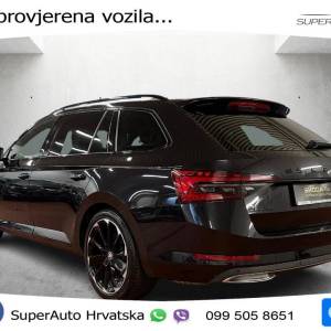 Škoda Superb Combi 2.0 TDI 4x4 DSG SportLine 200 KS, ACC+KAM+GR SJED+ASIST