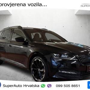 Škoda Superb Combi 2.0 TDI 4x4 DSG SportLine 200 KS, ACC+KAM+GR SJED+ASIST