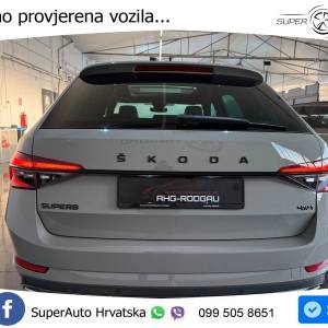 Škoda Superb Combi 2.0 TDI 4x4 DSG SportLine 200 KS, ACC+KAM+4xGR SJED+PANO+HEAD