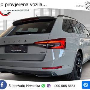 Škoda Superb Combi 2.0 TDI 4x4 DSG SportLine 200 KS, ACC+KAM+4xGR SJED+PANO+HEAD