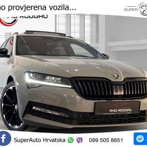 Škoda Superb Combi 2.0 TDI 4x4 DSG SportLine 200 KS, ACC+KAM+4xGR SJED+PANO+HEAD