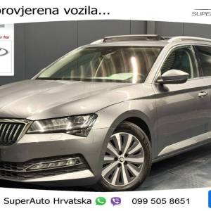 Škoda Superb Combi 2.0 TDI DSG Style 150 KS, ACC+360+LED+GR SJED+PANO+VIRT+ASIST
