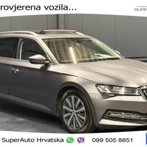 Škoda Superb Combi 2.0 TDI DSG Style 150 KS, ACC+360+LED+GR SJED+PANO+VIRT+ASIST