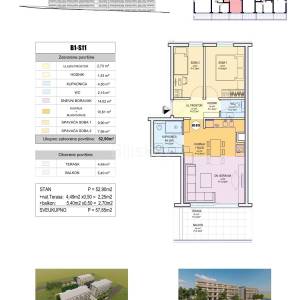 Split, Duilovo- dvosoban komforan stan u novogradnji
