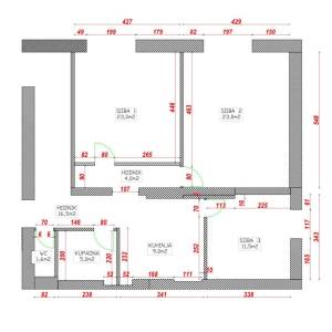 VOJAK, RIJEKA - Potpuno renovirani trosobni stan